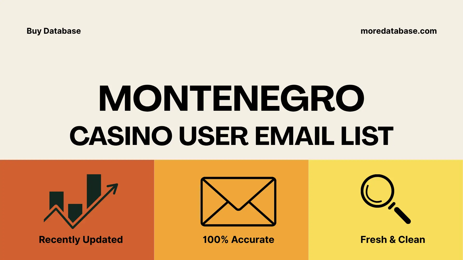 Montenegro Casino User Email List